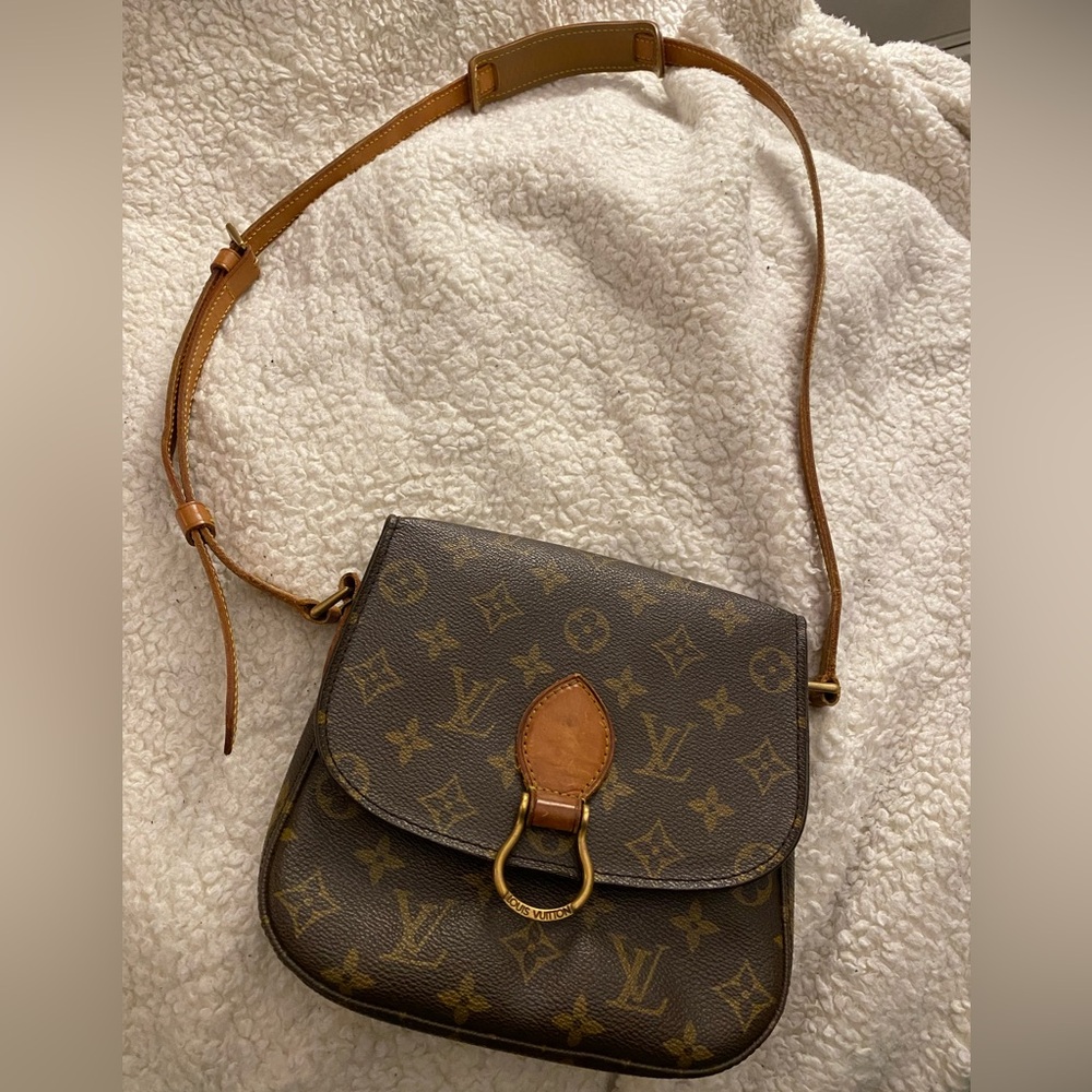 Louis Vuitton Saint Cloud MM, Vintage Monogram Crossbody Bag